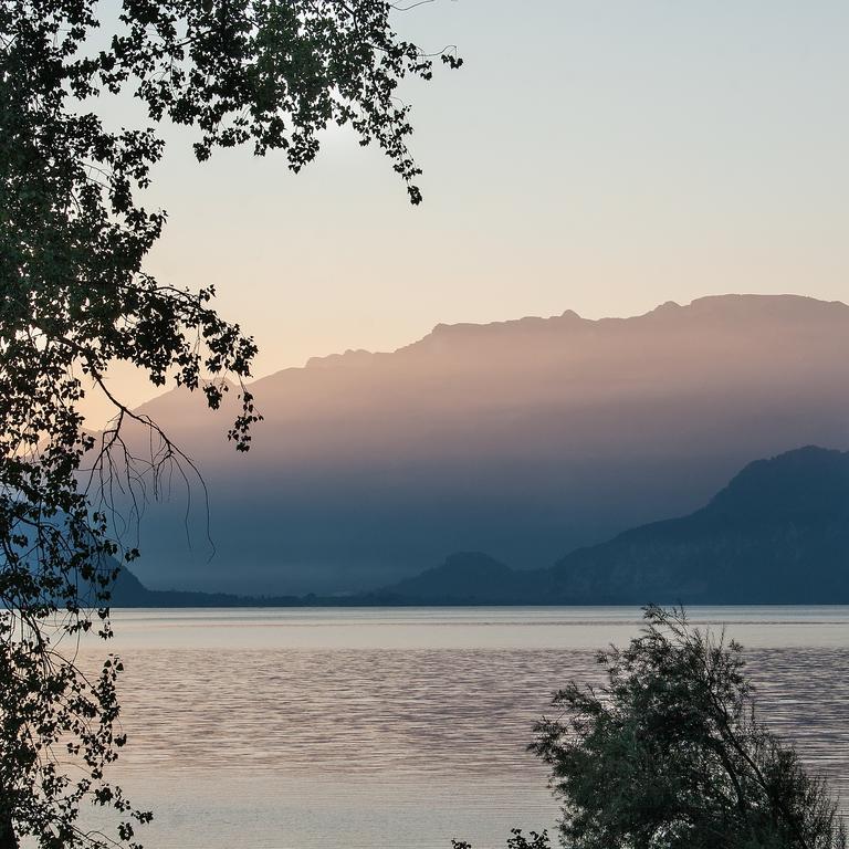 Seehotel Boutique Jaegerhof-Hubertus Faulensee Dış mekan fotoğraf