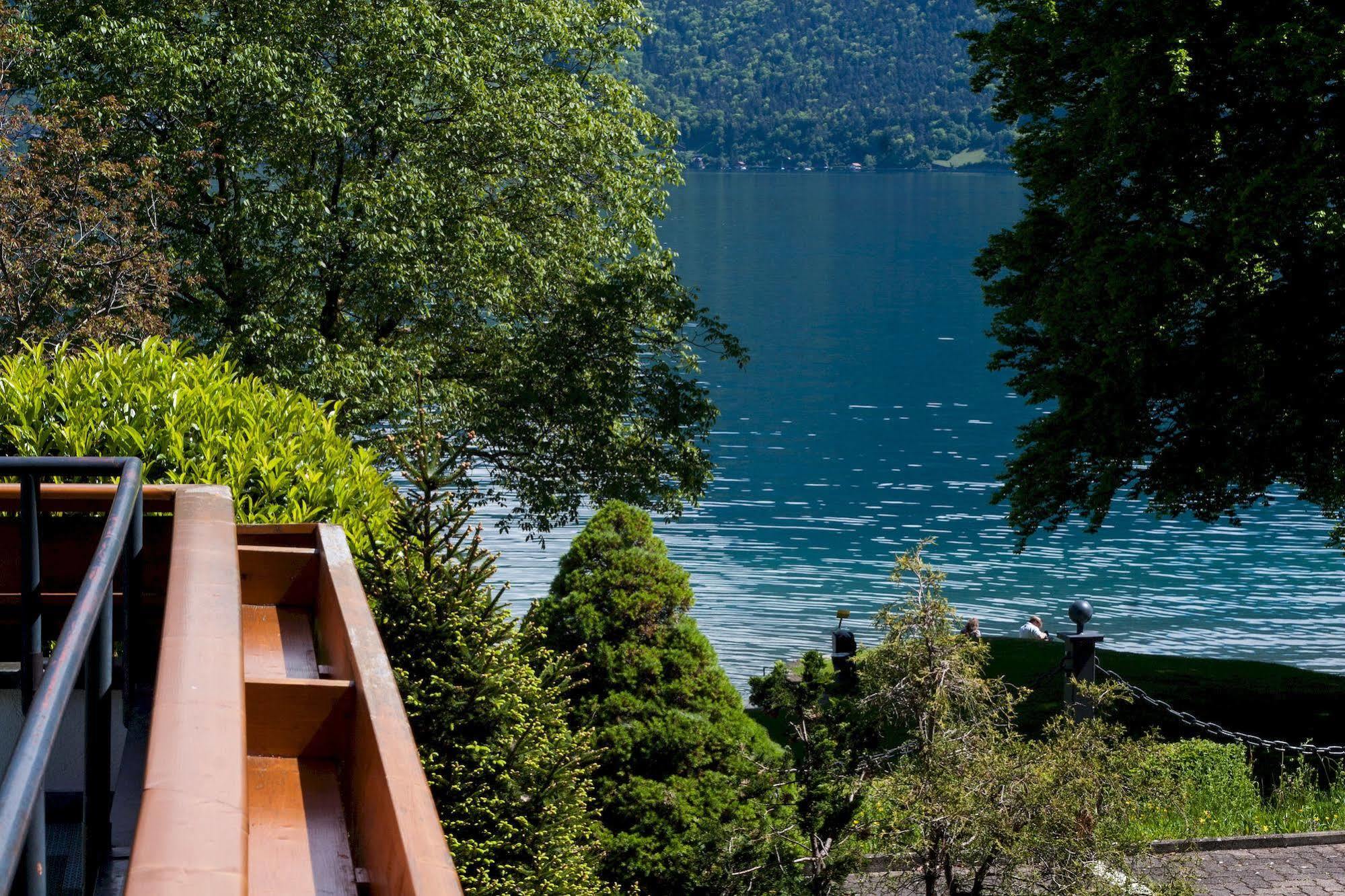 Seehotel Boutique Jaegerhof-Hubertus Faulensee Dış mekan fotoğraf