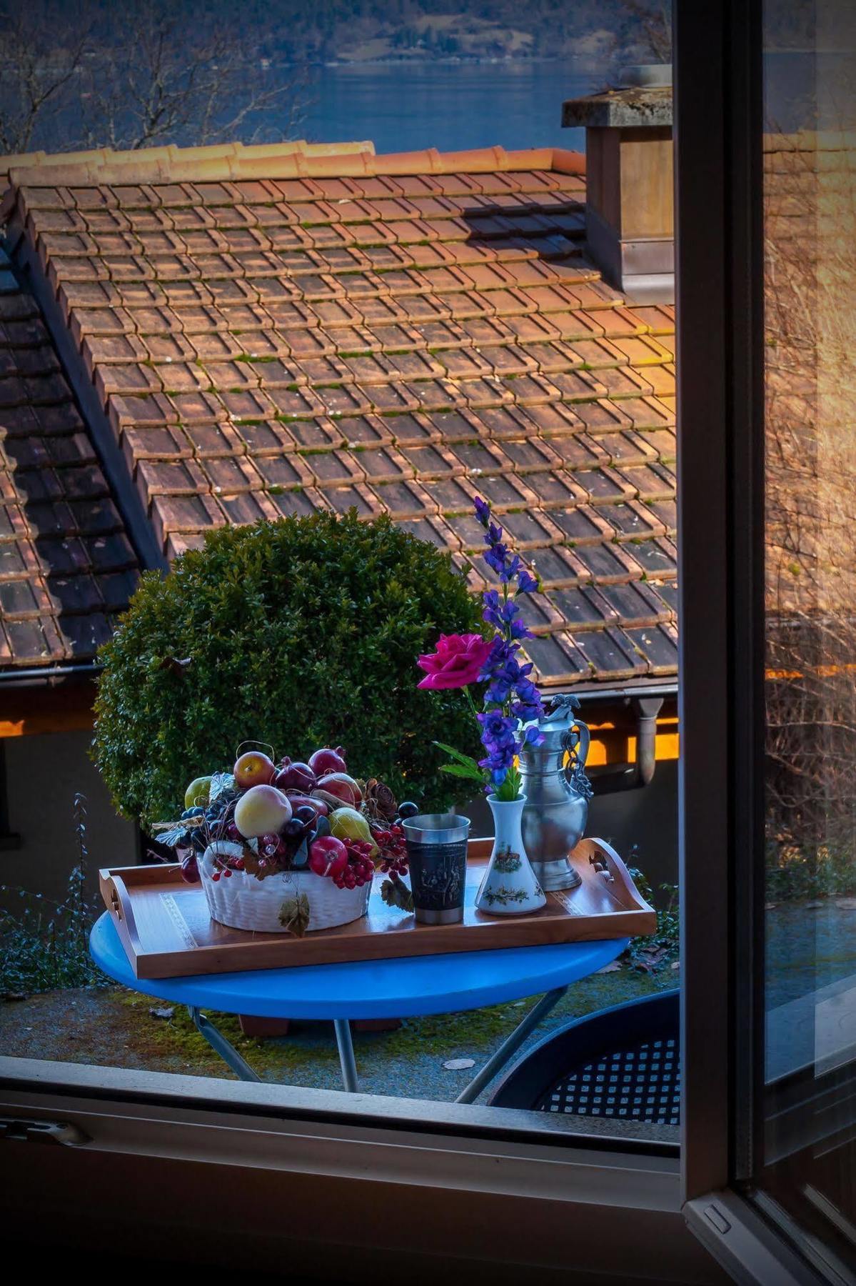 Seehotel Boutique Jaegerhof-Hubertus Faulensee Dış mekan fotoğraf