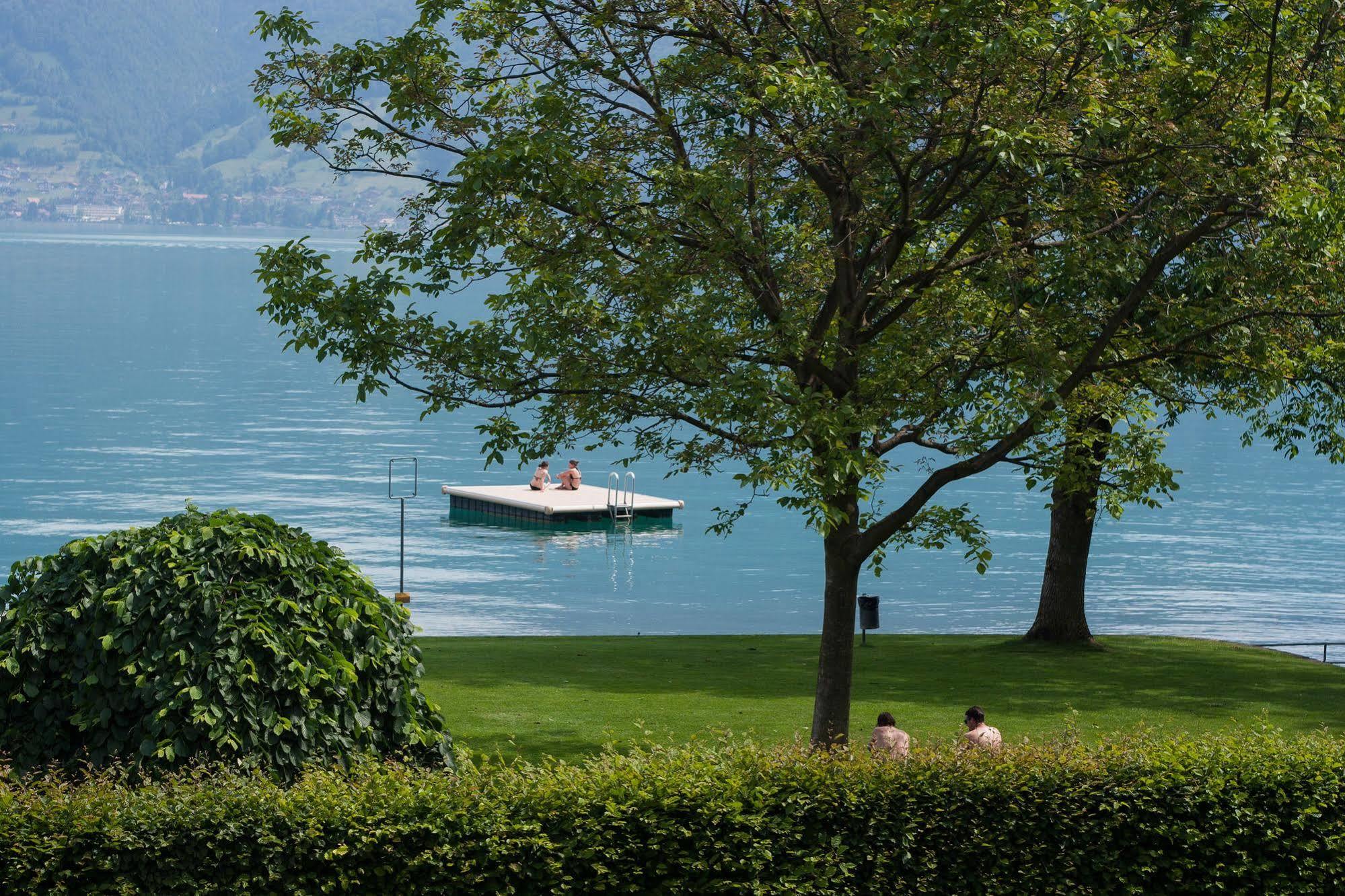 Seehotel Boutique Jaegerhof-Hubertus Faulensee Dış mekan fotoğraf