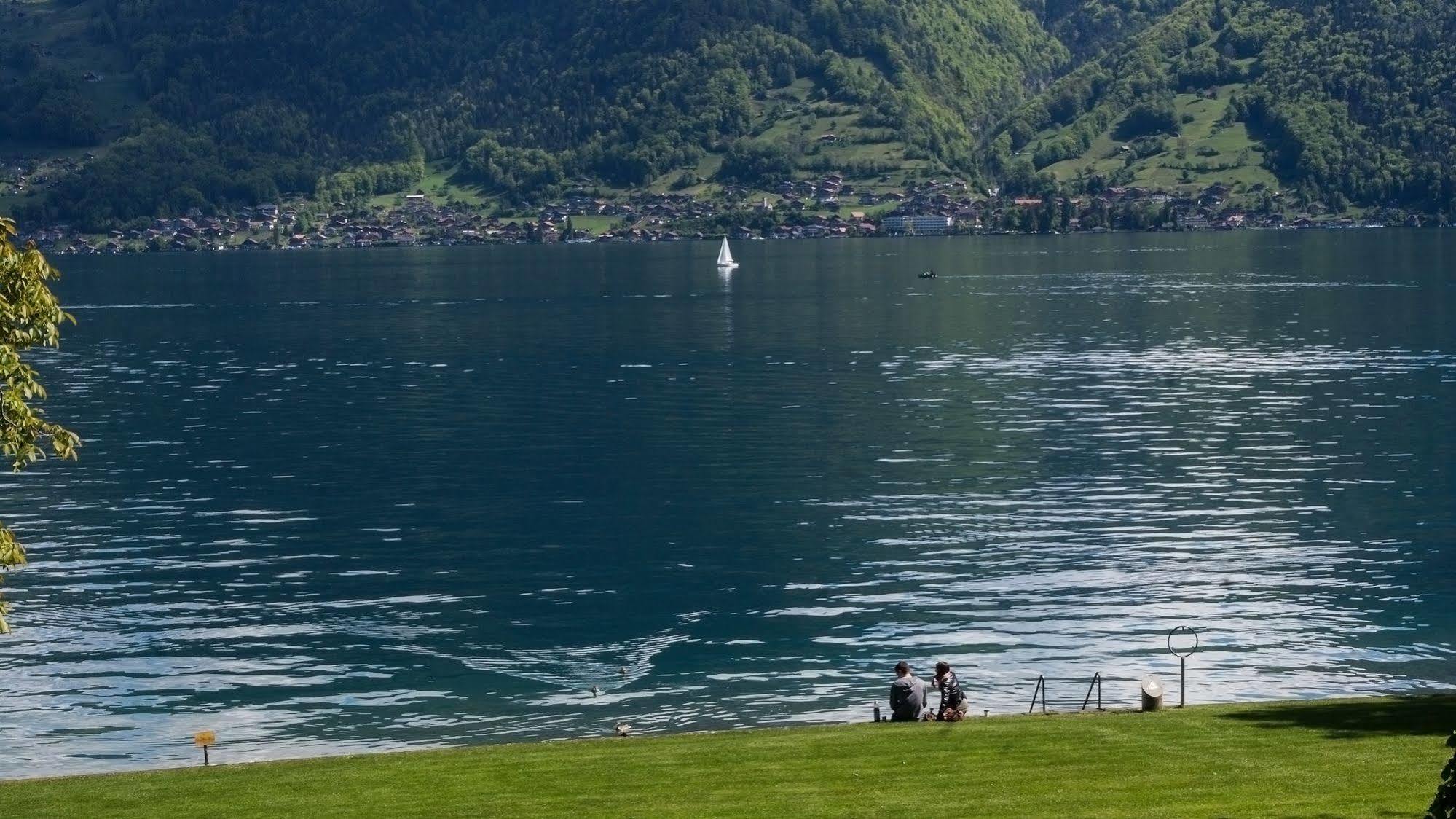 Seehotel Boutique Jaegerhof-Hubertus Faulensee Dış mekan fotoğraf